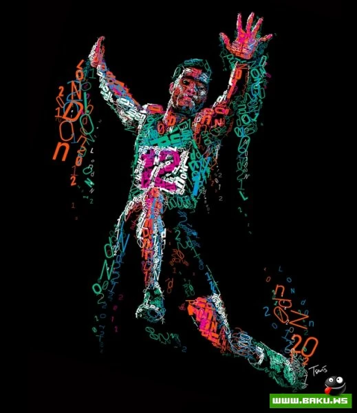 Портреты из мозаики Хариса Цевиса (Charis Tsevis)