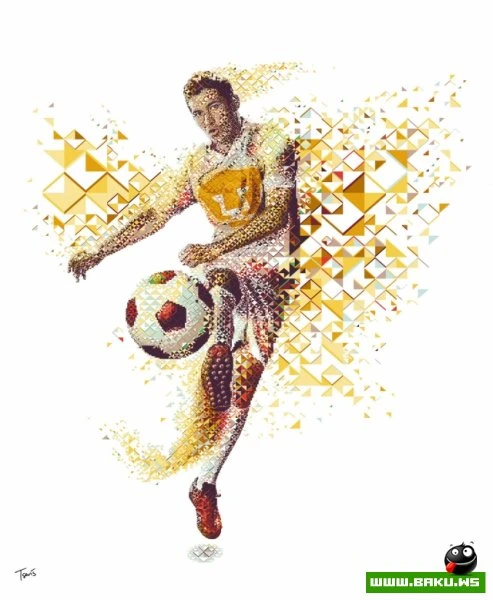 Портреты из мозаики Хариса Цевиса (Charis Tsevis)