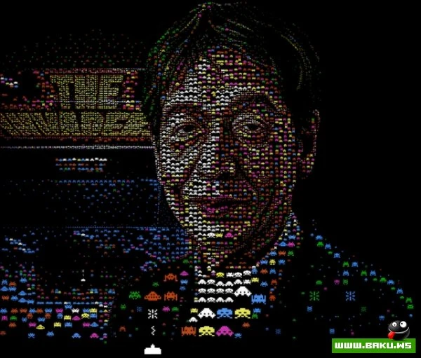 Портреты из мозаики Хариса Цевиса (Charis Tsevis)