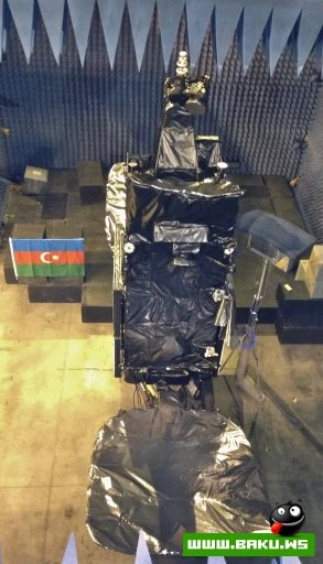 Фотографии первого спутника Азербайджана