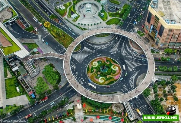 Китайский пешеходный мост