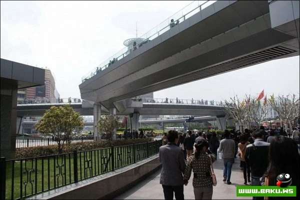 Китайский пешеходный мост