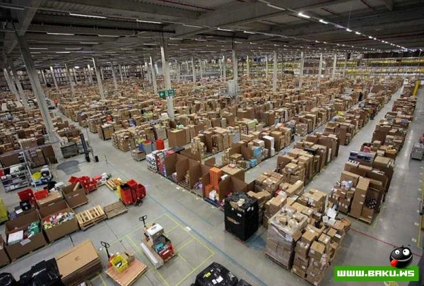 Склады Amazon – крупнейший онлайн магазин в мире