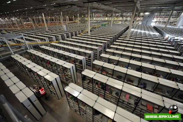 Склады Amazon – крупнейший онлайн магазин в мире