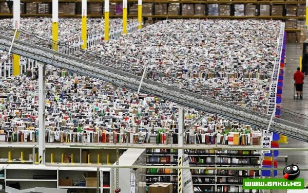 Склады Amazon – крупнейший онлайн магазин в мире