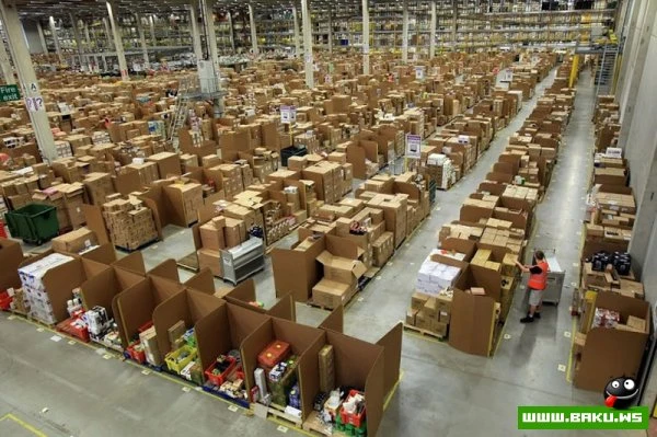 Склады Amazon – крупнейший онлайн магазин в мире