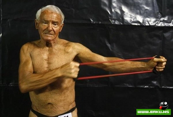 80-ти летний спортсмен