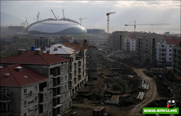 Строительство олимпийских объектов в Сочи