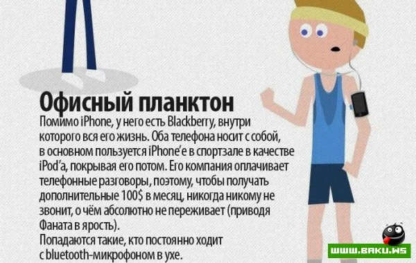 Инфографика: 7 типов владельцев iPhone