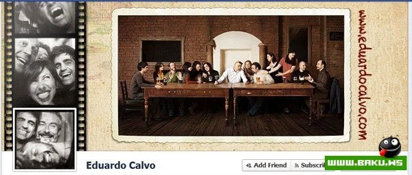 Интересные дизайн-решения для странички на Facebook