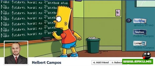 Интересные дизайн-решения для странички на Facebook
