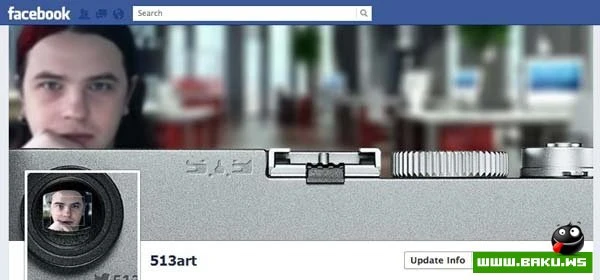 Интересные дизайн-решения для странички на Facebook
