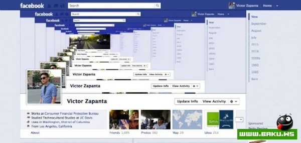 Интересные дизайн-решения для странички на Facebook
