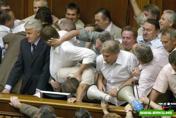 Кулачные бои чиновников [25 фото]