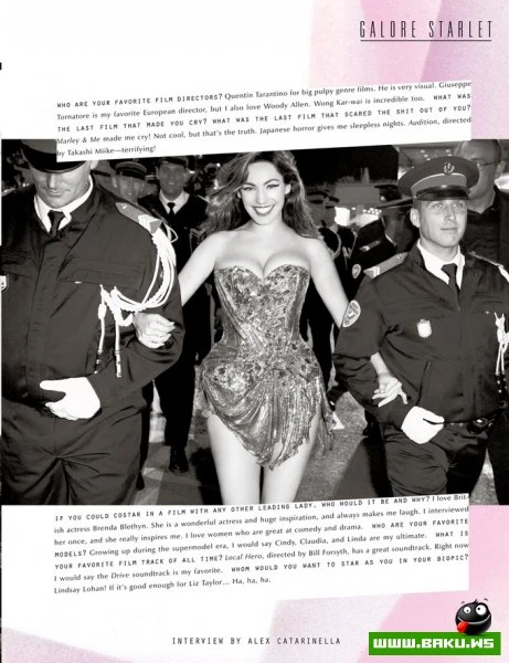 Келли Брук для Galore! Magazine