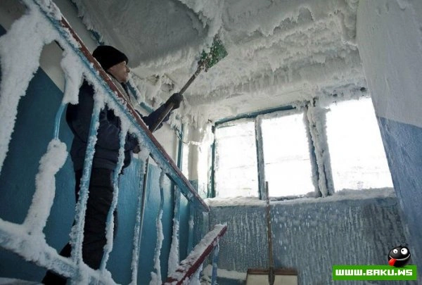 Когда за окном -59°C (6 фото)