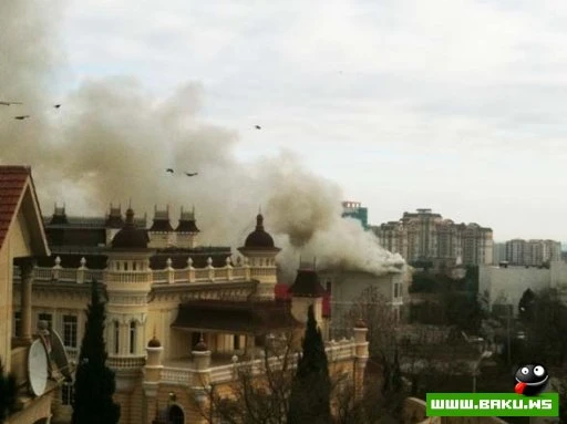 В Баку рядом с отелем 