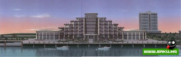 На берегу Куры возводится крупная гостиница