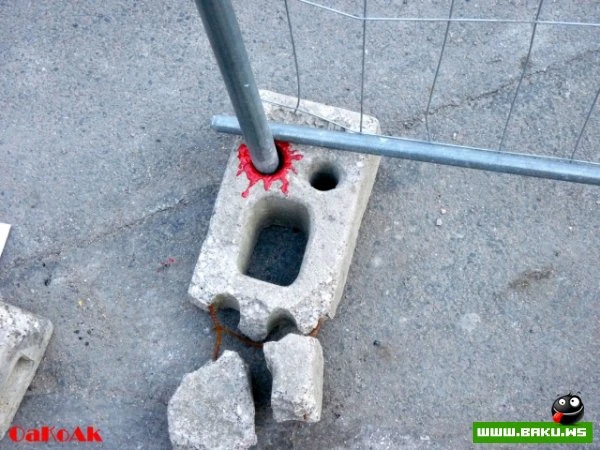 Новые уличные хулиганства художника OaKoAk