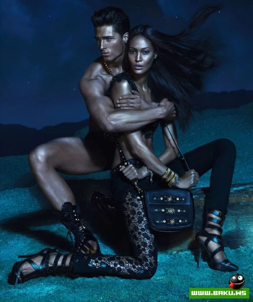 Кейт Мосс в рекламе Versace