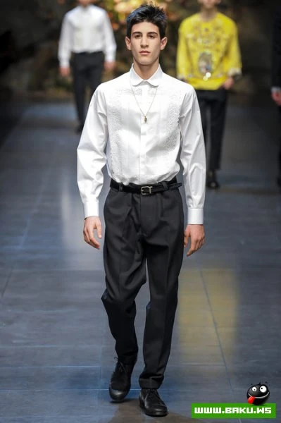 Неделя мужской моды в Милане: Dolce & Gabbana осень 2013