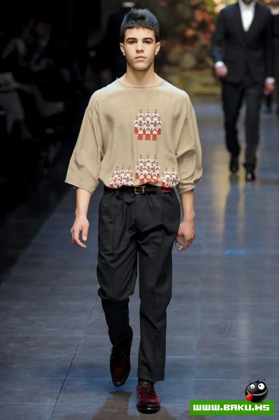 Неделя мужской моды в Милане: Dolce & Gabbana осень 2013