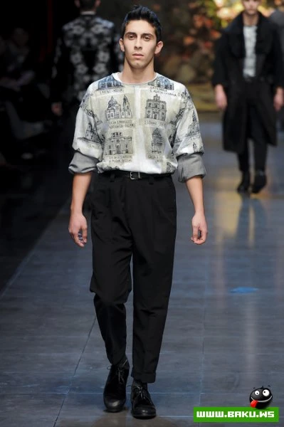Неделя мужской моды в Милане: Dolce & Gabbana осень 2013