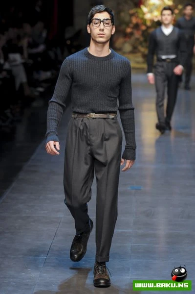 Неделя мужской моды в Милане: Dolce & Gabbana осень 2013