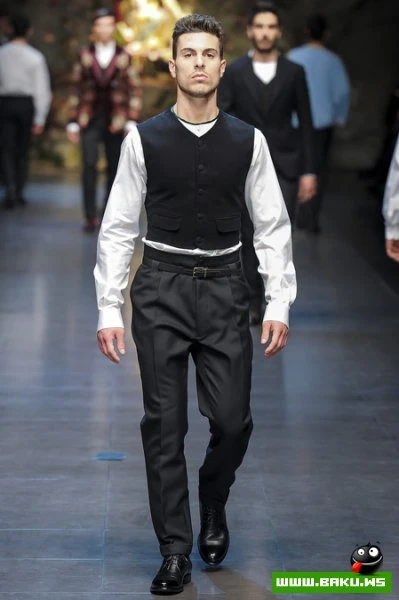 Неделя мужской моды в Милане: Dolce & Gabbana осень 2013
