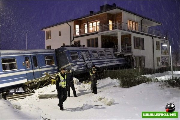 22-летняя уборщица умудрилась угнать электричку в Стокгольме