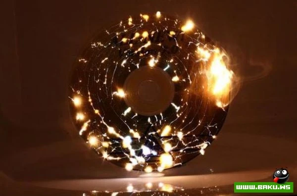 CD в микроволновке