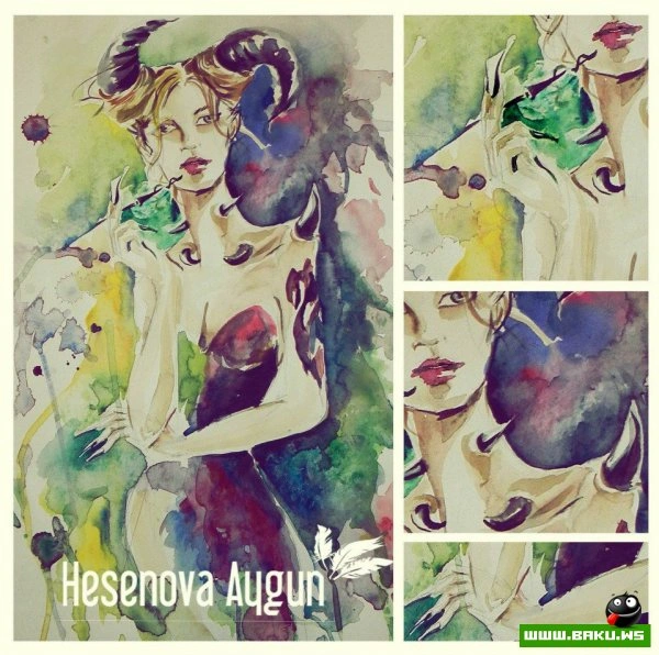 Модный иллюстратор Aygun Hasanova