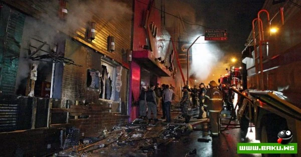 Пожар в ночном клубе в Бразилии: 245 погибших