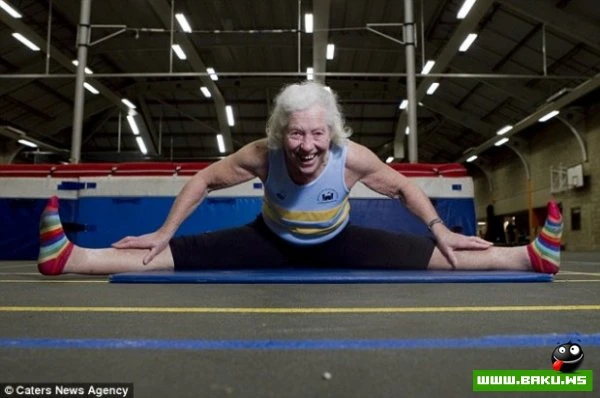77-летняя бабуля стала чемпионкой мира по прыжкам с шестом