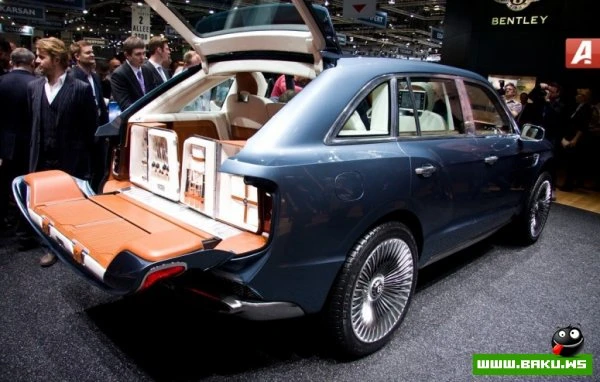 Внедорожник Bentley Falcon будут продавать по 5000 штук в год