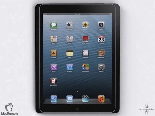 Так будет выглядеть iPad 5?