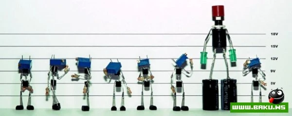 Sparebots: крошечные роботы из радиодеталей