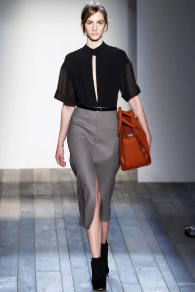 Неделя моды в Нью-Йорке: Victoria Beckham осень 2013 Ready-to-Wear