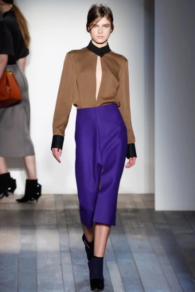 Неделя моды в Нью-Йорке: Victoria Beckham осень 2013 Ready-to-Wear