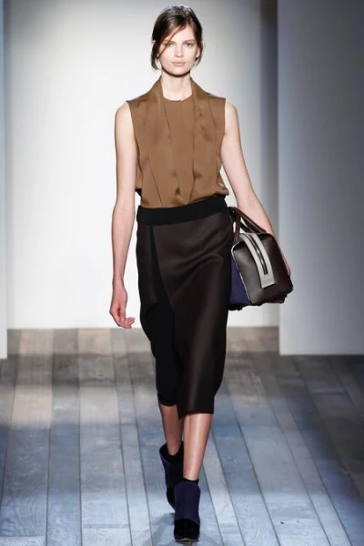 Неделя моды в Нью-Йорке: Victoria Beckham осень 2013 Ready-to-Wear