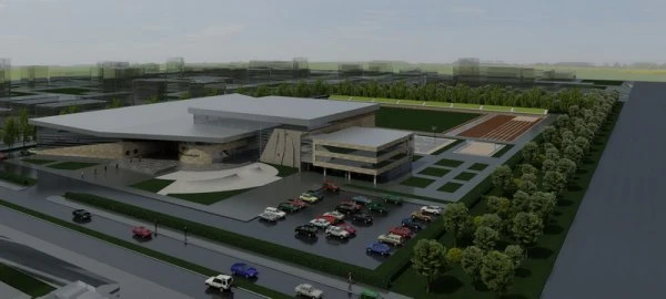 На восточном берегу реки Кура появится грандиозный спорткомплекс