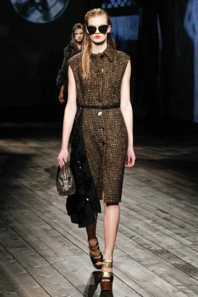 Неделя моды в Милане: Prada осень 2013