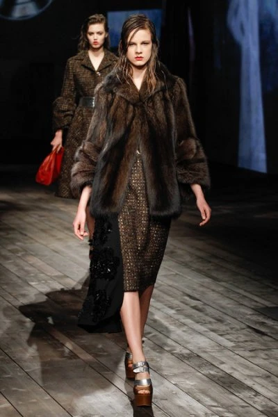 Неделя моды в Милане: Prada осень 2013