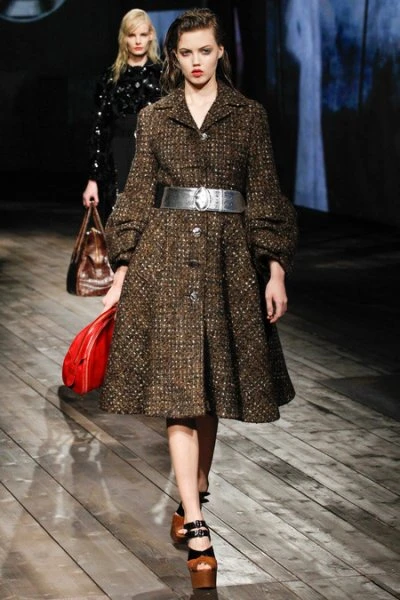 Неделя моды в Милане: Prada осень 2013