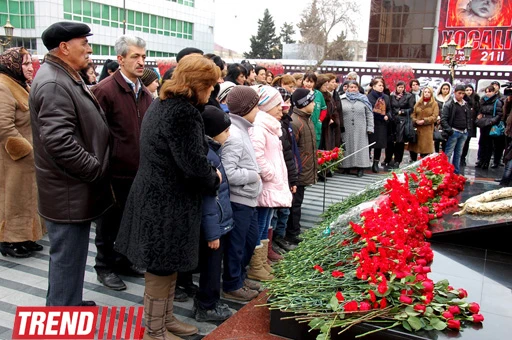 Общественность Азербайджана чтит память жертв Ходжалинского геноцида