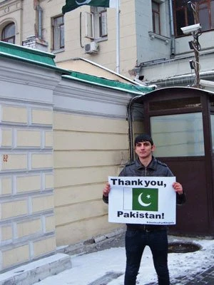 Несмотря на запрет московских властей, азербайджанцам и евреям удалось провести посвященные Ходжалы пикеты