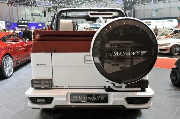 Стильный открытый внедорожник от Mansory
