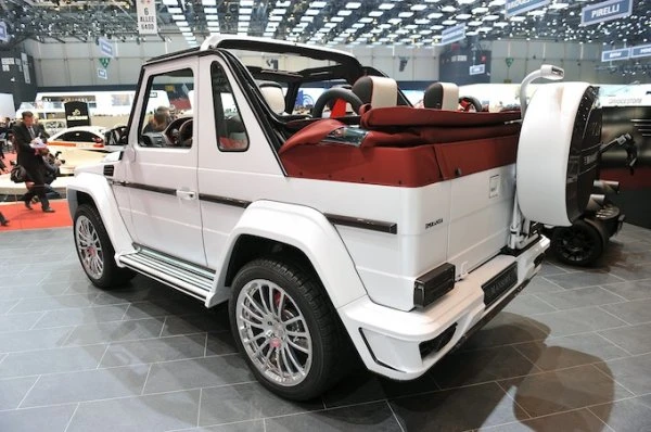 Стильный открытый внедорожник от Mansory