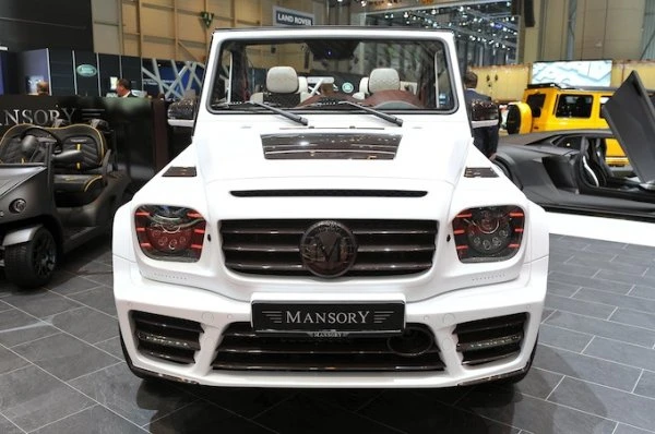 Стильный открытый внедорожник от Mansory