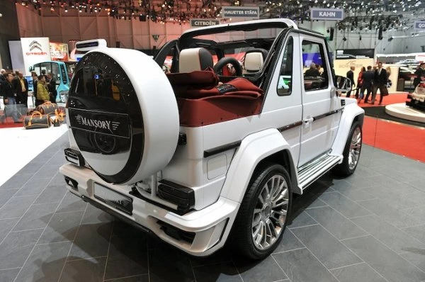 Стильный открытый внедорожник от Mansory